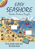 Easy Seashore Sticker Picture Puzzle