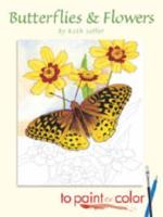 Butterflies and Flowers to Paint or Color