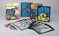 Sea Life Stained Glass Coloring Kit