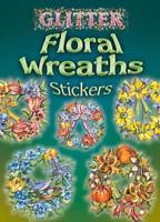 Glitter Floral Wreaths Stickers