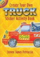 Create Your Own Truck Sticker Activity Book