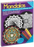 Mandalas Stained Glass Coloring Kit