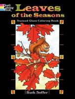 Leaves of the Seasons Stained Glass Coloring Book