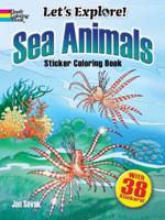 Sea Animals Sticker Coloring Book