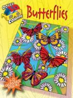 3-D Coloring Book - Butterflies