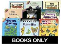 Little ACT Bk Butterflies & Bugs Replen Pack 135 Bks