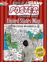 Build a Giant Poster Coloring Book--United States Map
