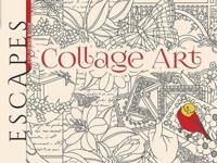 ESCAPES Collage Art Coloring Book