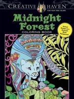 Creative Haven Midnight Forest Coloring Book