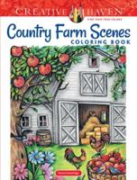 Creative Haven Country Farm Scenes Coloring Book