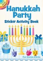 Hanukkah Party Sticker Activity Book