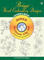 Briggs' Floral Embroidery Designs CD-ROM and Book