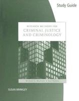 Research Methods for Criminal Justice and Criminology