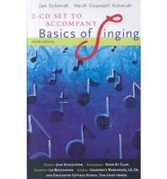 2 CD Set for Schmidt/Counsell Schmidt's Basics of Singing, 6th
