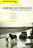 Thomson Advantage Books: American Passages