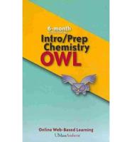 Owl (6 Months) Printed Access Card for Introductory/Preparatory Chemistry