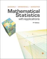 Mathematical Statistics With Applications, Seventh Edition, Dennis Wackerly, William Mendenhall, Richard L. Scheaffer. Student Solutions Manual