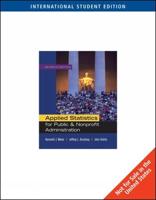 Applied Statisics for Public and Nonprofit Administration