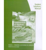 Student Solutions Manual for Timmons/johnson/mccook's Fundamentals of Algeb