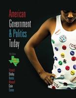 American Government and Politics Today 2009-2010