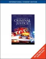 Introduction to Criminal Justice