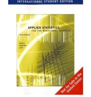 Applied Statistics for the Behavioral Sciences, International Edition