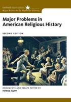 Major Problems in American Religious History