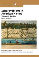 Major Problems in American History