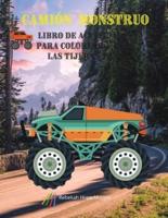Camión Monstruo Libro De Actividades Para Colorear Y Usar Las Tijeras Vol.2