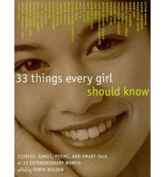 33 Things Every Girl Should Know