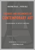 Theories and Documents of Contemporary Art