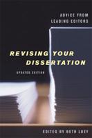 Revising Your Dissertation