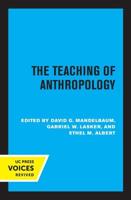 The Teaching of Anthropology