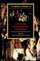 The Cambridge Companion to English Literature, 1740- 1830