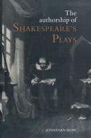 The Authorship of Shakespeare's Plays: A Socio-Linguistic Study