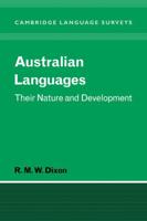 Australian Languages: Their Nature and Development