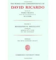 The Works and Correspondence of David Ricardo: Volume 10, Biographical Miscellany