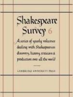 Shakespeare Survey: Volume 6, The Histories