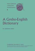 A Grebo-English Dictionary
