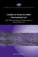 Conflict of Norms in Public International Law: How Wto Law Relates to Other Rules of International Law