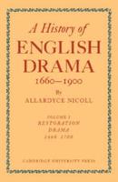 History of English Drama, 1660-1900. Vol. 5 Late Nineteenth Century Drama, 1850-1900