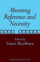 Meaning, Reference, and Necessity