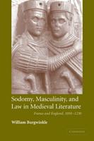 Sodomy, Masculinity, and Law in Medieval Literature