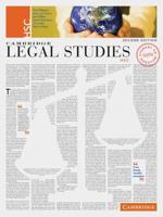 Cambridge HSC Legal Studies Pack With CD-ROM and Study Guide