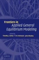 Frontiers in Applied General Equilibrium Modeling: In Honor of Herbert Scarf