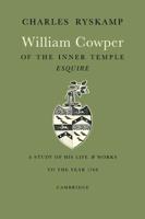 William Cowper of the Inner Temple, Esq