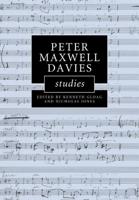 Peter Maxwell Davies Studies