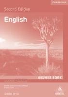 NSSCO English. Grade 11-12 Answer Book