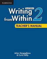 Writing from Within. 2 Teacher's Manual