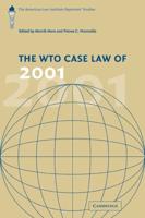 The WTO Case Law of 2001